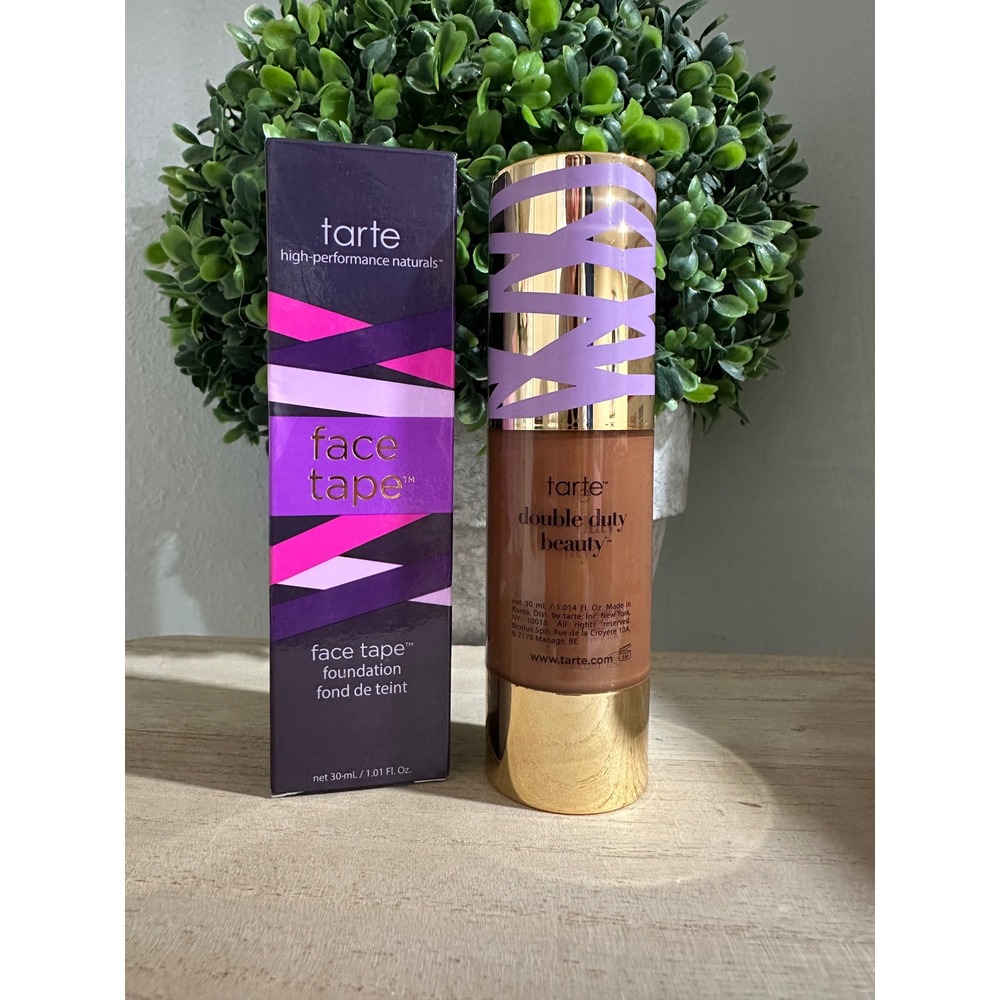 Tarte Face Tape Foundation Double Duty Beauty 58H Rich Honey 1.01 fl oz